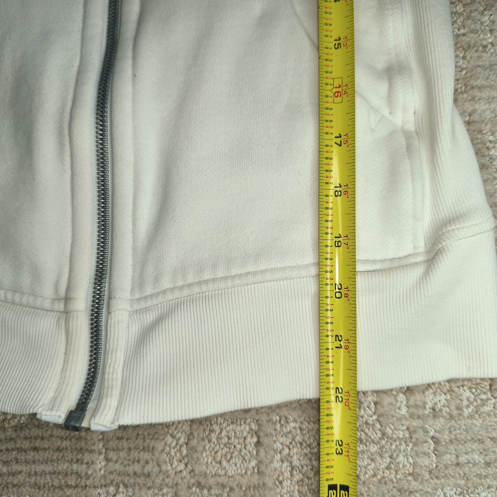 Lululemon Women's Scuba Hoodie Size 6 White Full Zip Jacket - Picture 5 of 9